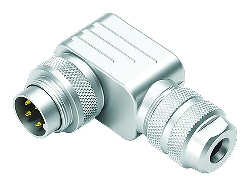 Illustration 99 5117 75 05 - M16 Male angled connector, Contacts: 5 (05-b), 4.0-6.0 mm, shieldable, solder, IP67, UL
