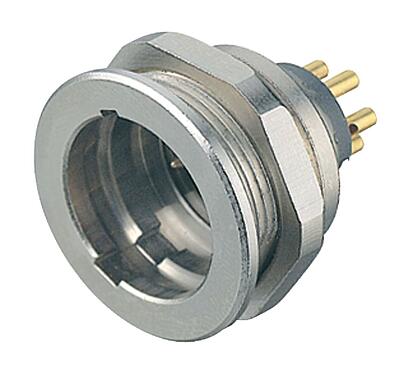 Illustration 09 4827 15 07 - Push Pull Male panel mount connector, Contacts: 7, unshielded, solder, IP67