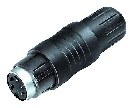 일러스트 99 4814 00 05 - 푸시풀 케이블 소켓, 콘택트 렌즈: 5, 4.0-8.0mm, 차폐 가능, 솔더, IP67