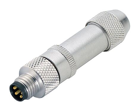 Ilustración 99 3363 25 04 - M8 Conector de cable macho, Número de contactos: 4, 2,0-3,5 mm, blindable, soldadura, IP67