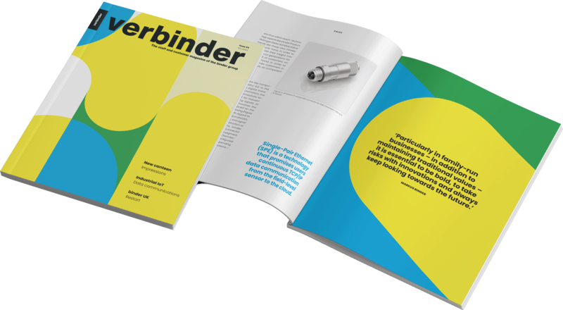 Mitarbeiter und Kundenmagazin Verbinder, Ausgabe 54 EN