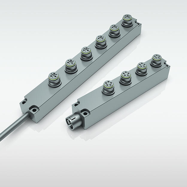 Extension series 720 4 and 6 way snapin circular connector