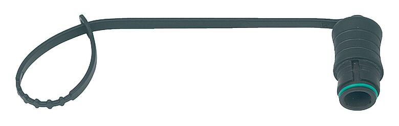 Illustration Protecting cap, IP67, for male cable connector