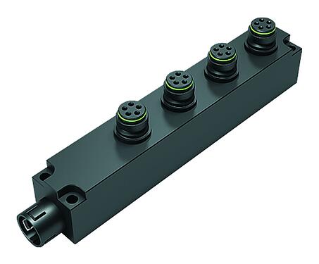 Abbildung 72 9140 000 04 - Snap-In 4-fach-Verteiler, Polzahl: 5, ungeschirmt, steckbar, IP67