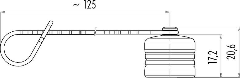 Schaaltekening Beschermkap, IP67