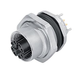 Automation Technology - Data Transmission--Female panel mount connector_825-X_4_FD_91