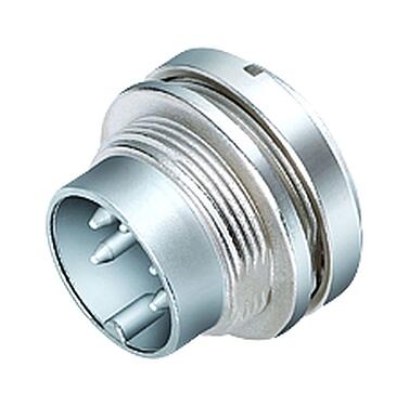 Illustration 09 1583 00 07 - M16 Male panel mount connector, Contacts: 7 (07-b), unshielded, solder, IP40