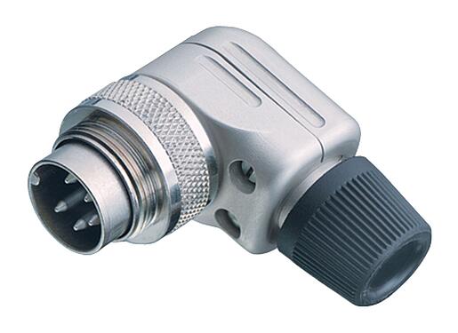 Illustrazione 99 0153 12 08 - M16 Connettore angolare maschio, Numero poli: 8 (08-a), 6,0-8,0 mm, schermabile, saldare, IP40