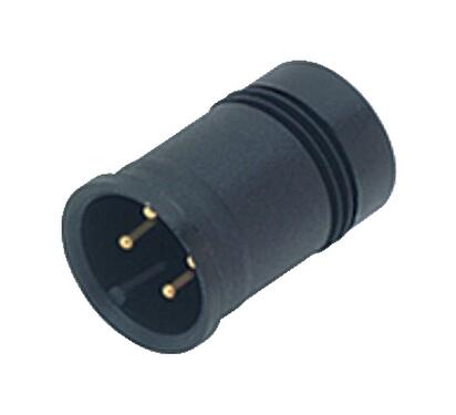 Illustration 09 0431 71 04 - M12 Male receptacle, Contacts: 4, unshielded, solder, IP67