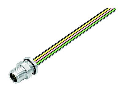 Automation Technology - Sensors and Actuators--Male panel mount connector_763_3_FS_vv_BG_Li_12p