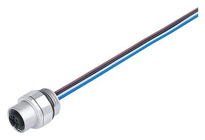 Automation Technology - Sensors and Actuators--Female panel mount connector_763_4_FD_pos_DG
