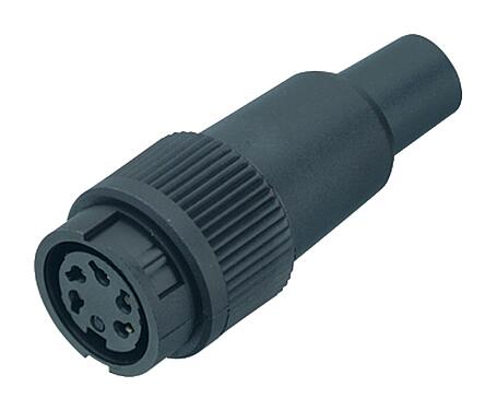 Abbildung 99 0606 02 03 - Bajonett Kabeldose, Polzahl: 3, 6,0-8,0 mm, ungeschirmt, löten, IP40