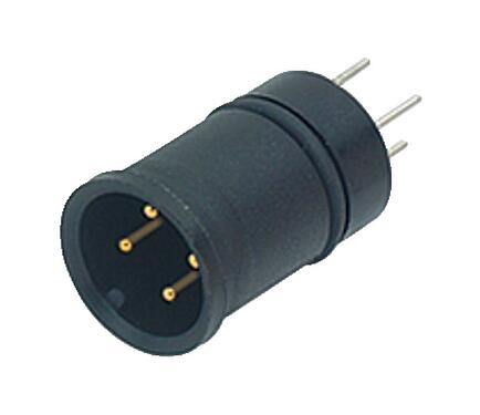 Illustration 09 0433 474 05 - M12 Male receptacle, Contacts: 5, unshielded, THT, IP67