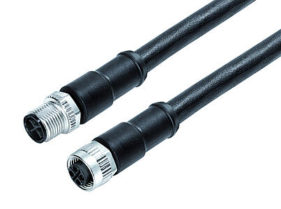 Automation Technology - Voltage and Power Supply-M12-S-Connecting cable male cable connector - female cable connector_814_VL_KS_KD_Power