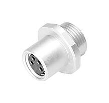 Automation Technology - Sensors and Actuators--Female panel mount connector_718_4_FD_LK_4pol