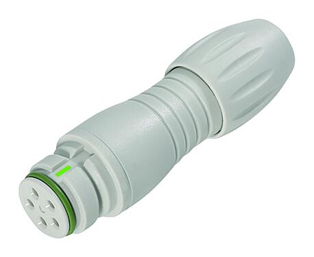 Minh hoạ Snap-In Ổ cắm cáp, Số lượng cực : 5, 4,0-6,0mm, không có chống nhiễu, hàn, IP67