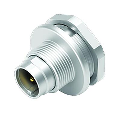 3D View 09 0415 00 05 - M9 IP67 Male panel mount connector, Contacts: 5, unshielded, solder, IP67