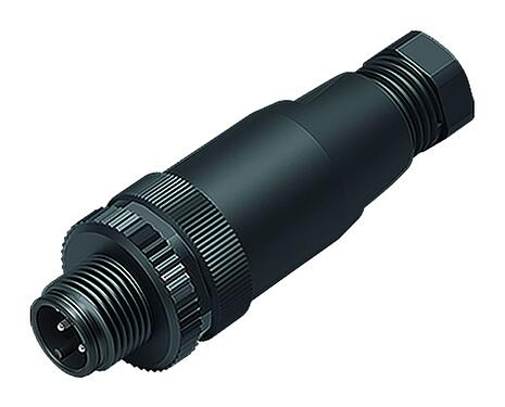 3D View 99 0429 43 04 - M12-A Male cable connector, Contacts: 4, 4.0-6.0 mm, unshielded, screw clamp, IP67, UL
