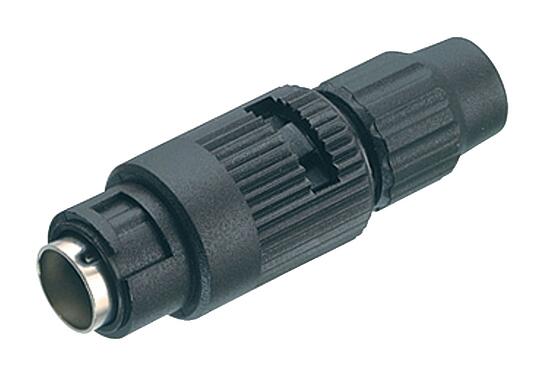 Illustration 99 0979 100 04 - Baïonnette Connecteur mâle, Contacts: 4, 3,0-4,0 mm, non blindé, souder, IP40