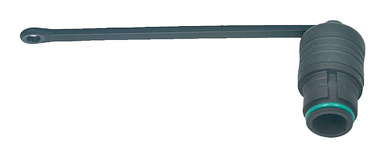 Illustration Protecting cap, IP67, for male panel mount connector