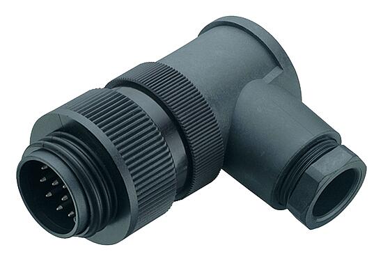 Abbildung 99 0737 70 24 - RD30 Winkelstecker, Polzahl: 24, 10,0-12,0 mm, ungeschirmt, löten, IP65