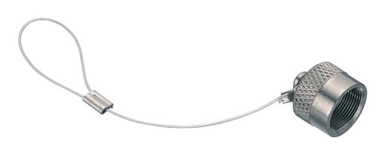 Ilustracja Nakładka ochronna, IP67, dla męskie złącze kablowe proste