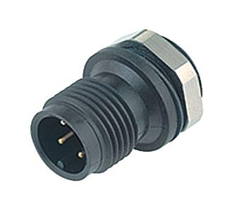 Automation Technology - Data Transmission--Male panel mount connector_713_3_E12