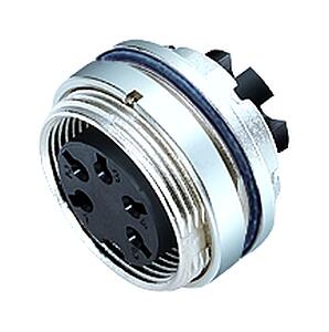 Miniature Connectors--Female panel mount connector_M16_IP67_4_FD_crimp_vv.(1)