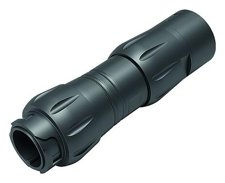 Abbildung Bajonett Kabelstecker, Polzahl: 12, 7,0-13,0 mm, ungeschirmt, crimpen (Crimpkontakte müssen separat bestellt werden), IP68/IP69K, UL 2238, VDE, UV-Beständig