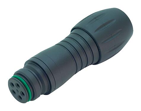 Illustration Snap-In Connecteur femelle, Contacts: 3, 6,0-8,0 mm, non blindé, souder, IP67, UL 2238, VDE