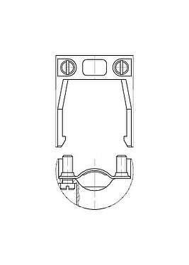 Mittakaavapiirustus Vedonpoisto, asennettu