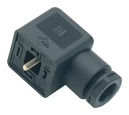Illustration 43 1702 004 04 - Female power connector, Contacts: 3+PE, 3.0-10.0 mm, unshielded, screw clamp, IP40 without seal, UL, ESTI+, VDE