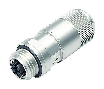 Abbildung M12 Kabeldose, Polzahl: 8, 5,5-9,0 mm, schirmbar, IDC, IP67
