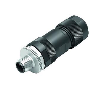 Automatizační technika - napětí a napájení--Zástrčka kabelu_823_1_KS_L_4pol_schwarz