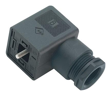 Illustration 43 1726 112 03 - Female power connector, Contacts: 2+PE, 8.0-10.0 mm, unshielded, screw clamp, IP40 without seal, Circuit P10