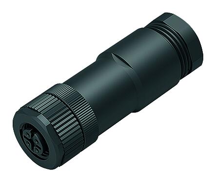 Kuva M12 Duo kaapelirasia, Napojen määrä: 5, 2.1-3.0 mm (2 Kaapeli) tai 4-5 mm (2 Kaapeli), suojaamaton, ruuviliitin, IP67, UL 2238