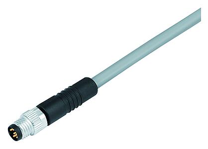 Automation Technology - Sensors and Actuators--Male cable connector_718_1_KS_DG_SK_nT_PVC