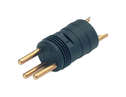 Illustration 86 7019 0002 00004 - M8 Male receptacle, Contacts: 4, unshielded, solder, IP67, UL, for M8 tube