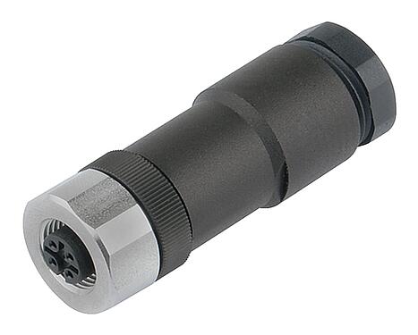Kuva M12 Duo kaapelirasia, Napojen määrä: 4, 2.1-3.0 mm (2 Kaapeli) tai 4-5 mm (2 Kaapeli), suojaamaton, ruuviliitin, IP67, UL 2238