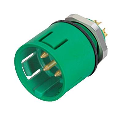 Minh hoạ Snap-In Phích cắm gắn bảng, Số lượng cực : 3, không có chống nhiễu, hàn, IP67, UL 2238, VDE, M12x1,0, Gắn phía trước