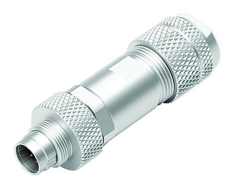 Illustration M9 Connecteur mâle, Contacts: 8, 4,0-5,5 mm, blindable, souder, IP67, ressort à iris