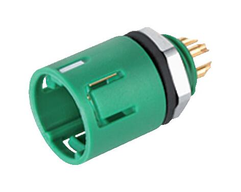 3D View 99 9211 070 04 - Snap-In IP67 Male panel mount connector, Contacts: 4, unshielded, solder, IP67