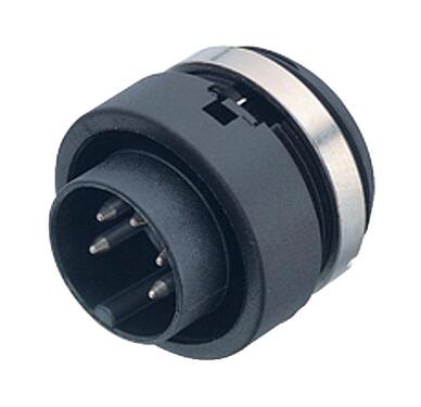 Illustration 99 0655 00 14 - Bayonet Male panel mount connector, Contacts: 14, unshielded, solder, IP40