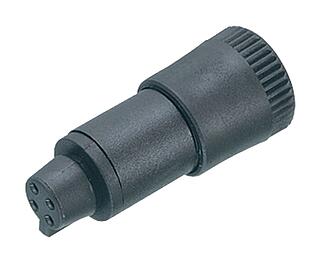 Snap-In Ổ cắm cáp, Số lượng cực : 5, 3,5-5,0mm, không có chống nhiễu, hàn, IP40