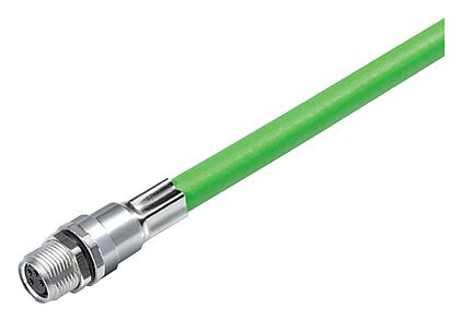 Automation Technology - Sensors and Actuators--Female panel mount connector_718_2_FD_Ethernet