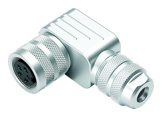Illustration 99 5172 75 08 - M16 Female angled connector, Contacts: 8 (08-a), 4.0-6.0 mm, shieldable, solder, IP67, UL
