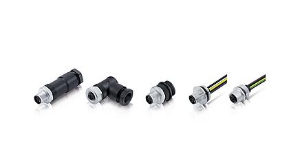 M12-S coded connectors - Automation technology