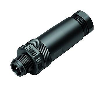 Automation Technology - Sensors and Actuators--Male cable connector_713_1_KS_Ku_ger_PG9_4p_5p