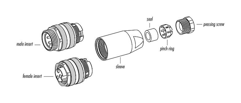 Component part drawing 99 2442 21 04 - 7/8