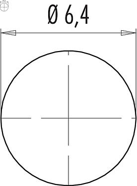安装说明 Snap-in 快插 孔头法兰座, 极数: 3, 非屏蔽, THT, IP40, 1/4" 28 UNF, 板前安装